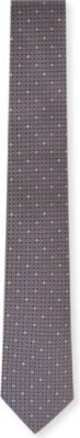 FERRAGAMO Gancino silk tie