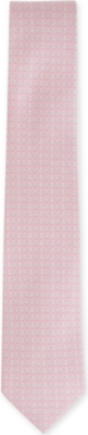 FERRAGAMO Stylised-print tie