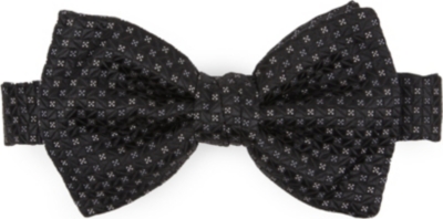 FERRAGAMO Pin dot bow tie
