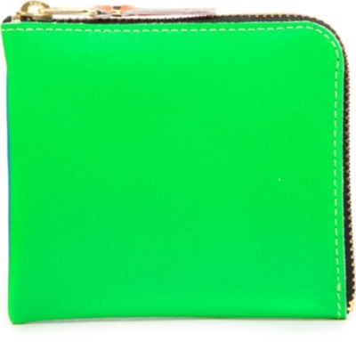 COMME DES GARCONS Super Fluo half-zip wallet