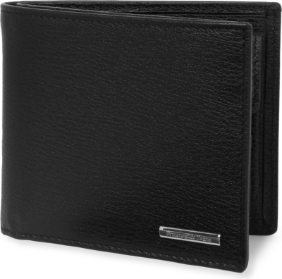 ZEGNA Heritage bi-fold coin leather wallet