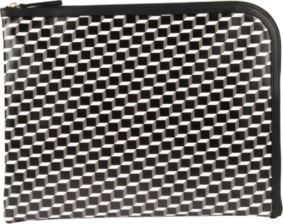 PIERRE HARDY Cube–printed document case