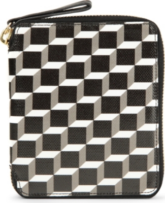 PIERRE HARDY 3D cube print wallet