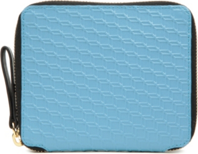 PIERRE HARDY Nappa cube leather wallet