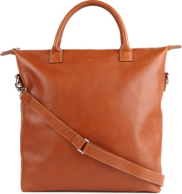 WANT LES ESSENTIELS O'Hare leather tote bag