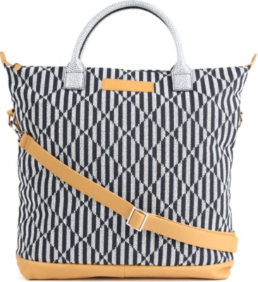 WANT LES ESSENTIELS O'Hare embroidered-canvas tote bag