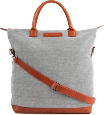 WANT LES ESSENTIELS O'Hare checkerboard-canvas tote bag