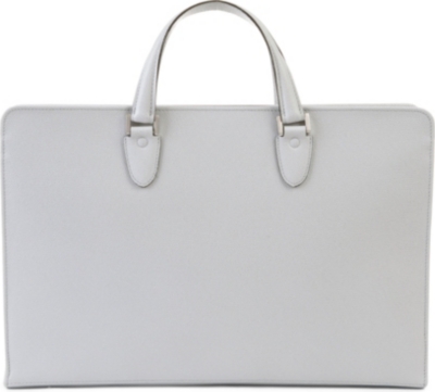 VALEXTRA Soft-leather documents bag