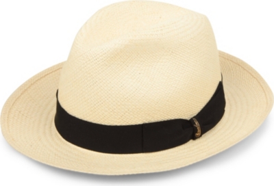 BORSALINO Classic Panama trilby hat