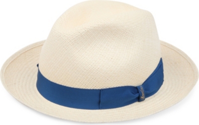 BORSALINO Classic Panama trilby hat