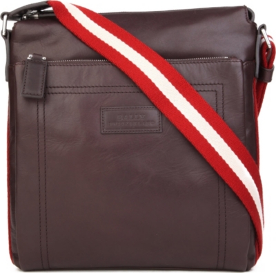 BALLY Tuston leather messenger bag