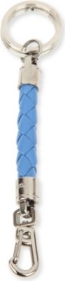 TODS Leather plaited key ring