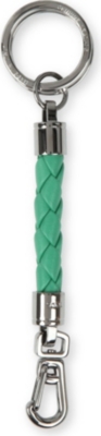 TODS Leather plaited key ring