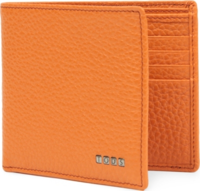 TODS Pebbled leather wallet