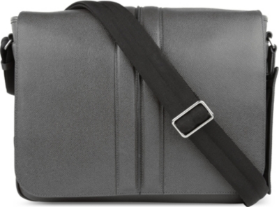TODS Leather messenger bag