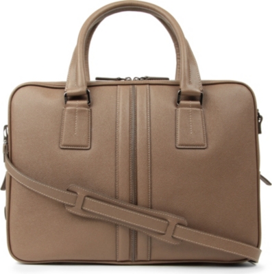 TODS Slim leather business bag