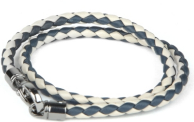 TODS My Colours plaited-leather bracelet