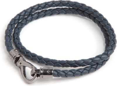 TODS My Colours plaited-leather bracelet