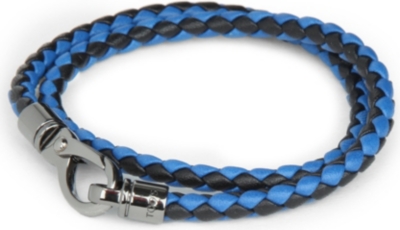 TODS My Colours plaited-leather bracelet