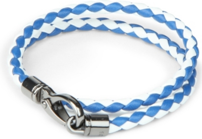 TODS My Colours plaited-leather bracelet