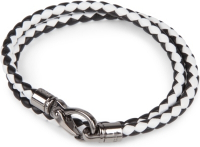 TODS My Colours plaited-leather bracelet