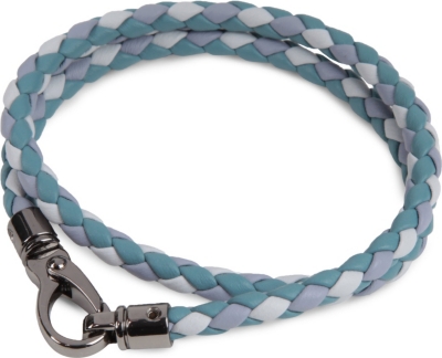TODS My Colours plaited-leather bracelet