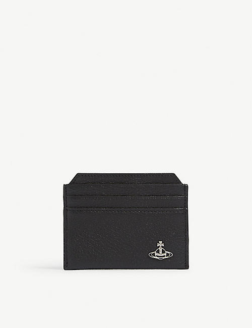 VIVIENNE WESTWOOD: Milano grained leather card holder