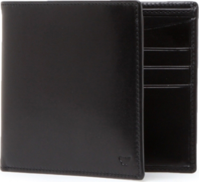 DUCHAMP Aston leather and suede wallet