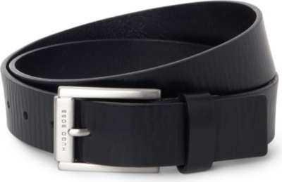 HUGO BOSS Logo buckle belt