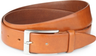 HUGO BOSS Eberio smooth-leather belt