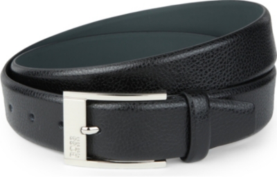 HUGO BOSS Leather grain belt