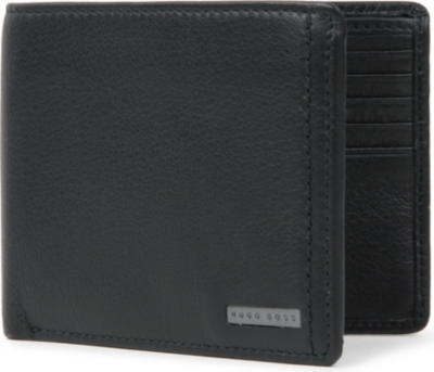 HUGO BOSS Grained leather wallet