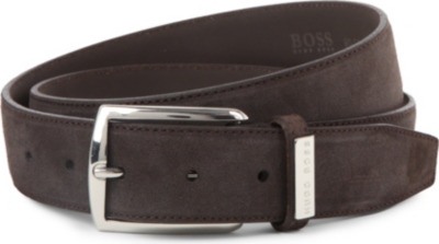 HUGO BOSS Stefonio suede belt