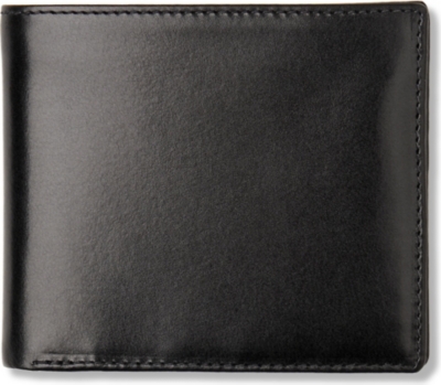 LAUNER Leather wallet with window
