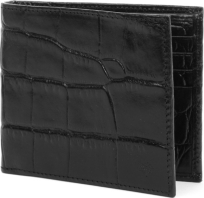 MULBERRY Mock-croc leather wallet