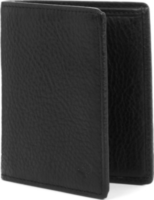 MULBERRY Mini tri-fold natural-leather wallet