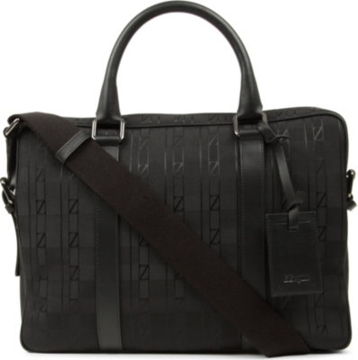 ZEGNA Logo briefcase