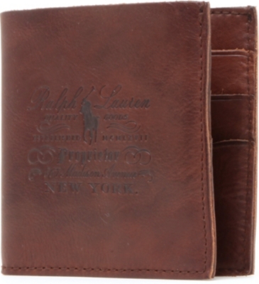 RALPH LAUREN Deerfield Vachetta wallet