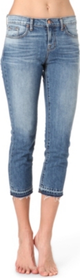 J BRAND 1216 Aiden boyfriend cropped low-rise jeans