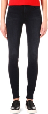 J BRAND Maria Impression skinny mid-rise jeans
