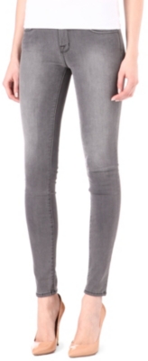 J BRAND Onyx super skinny mid-rise jeans