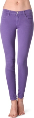 J BRAND 620 super-skinny mid-rise jeans (Hyacinth