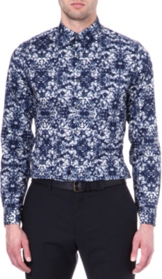 PS BY PAUL SMITH Screen-printed single-cuff shirt
