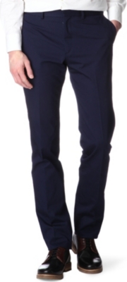 PS BY PAUL SMITH Formal cotton-twill chinos