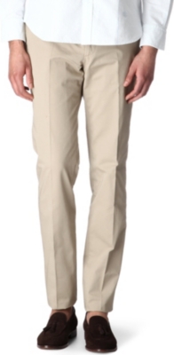 PS BY PAUL SMITH Formal cotton-twill chinos