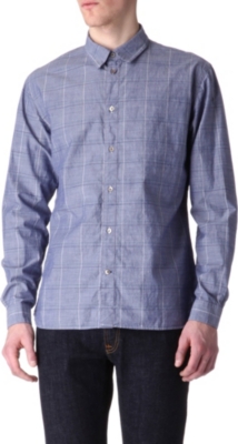 PAUL SMITH JEANS Chambray tailored-fit shirt