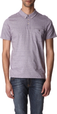 PAUL SMITH JEANS Striped flecked polo shirt