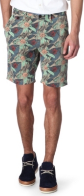 PAUL SMITH JEANS Jungle-print shorts