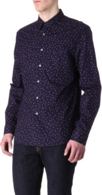 PS BY PAUL SMITH Galaxy dot single-cuff shirt