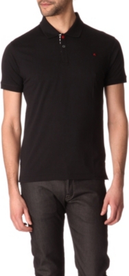 PS BY PAUL SMITH Contrast-placket jersey polo shirt
